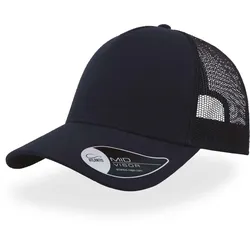 Atlantis Unisex 5-Panel Trucker Kappe 'Rapper Jersey' Netz Cap RAJE navy one size