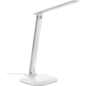 Eschenbach Schreibtischlampe economy, weiß, LED, dimmbar, mit Touchpanel, 290 Lumen, warm- bis tageslichtweiß