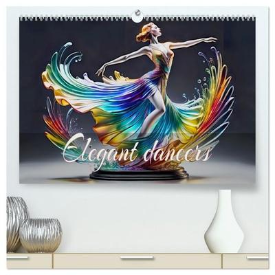 Elegant dancers (High Quality Premium Wall Calendar 2027 DIN A2 landscape),CALVENDO 12 Month Wall Calendar