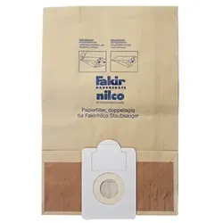 Staubsaugerbeutel Nilco Papierfilter S 12, S 20, S 8, 10 St. 10 Stück Papierfilterbeutel lose gebündelt