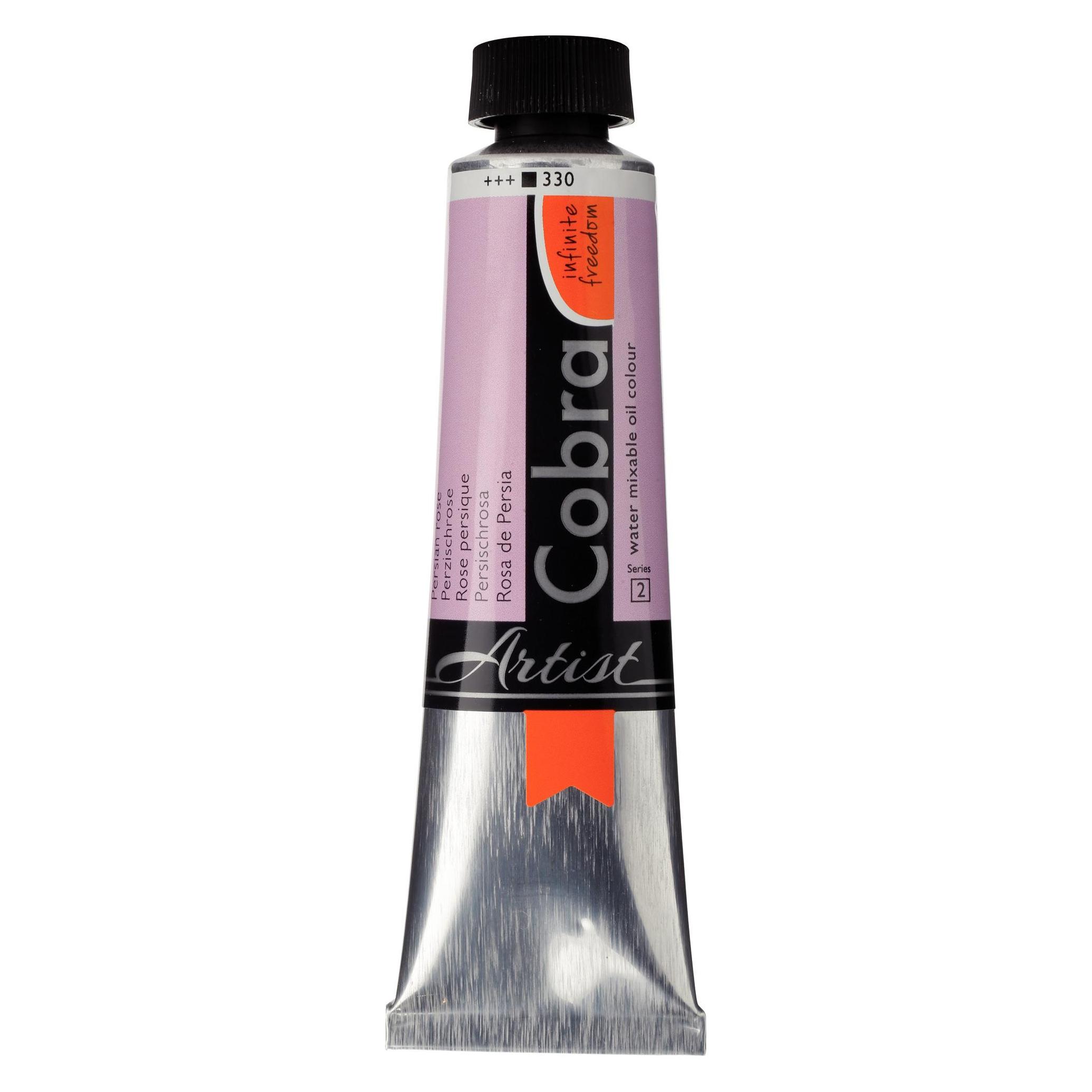 Talens Oelfarbe Cobra wasservermalbar Persischrosa 330 (40 ml) (21053300)
