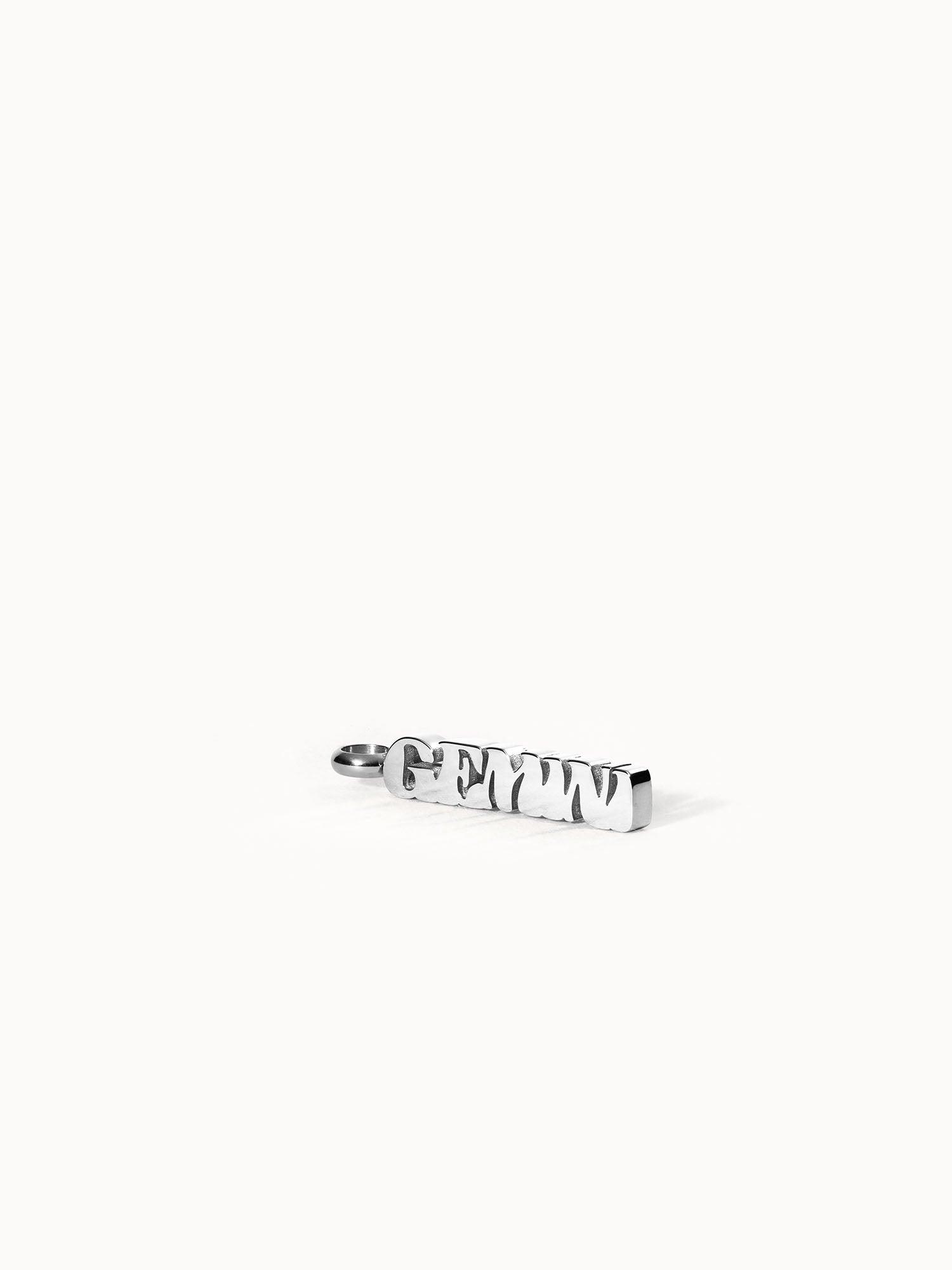 PURELEI Gemini Letter Charm