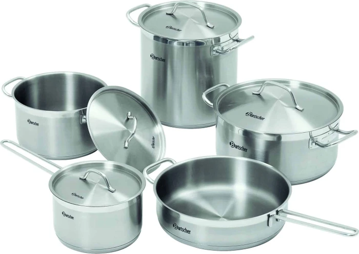 Bartscher Topf-Set T4P1 silber 5-tlg., 1 St.