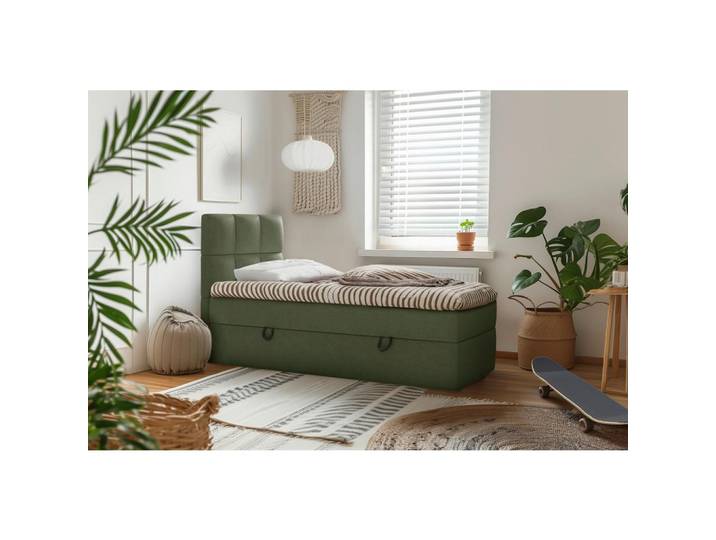 Boxbett mit Topper & Bettkasten 90x200 Polly
