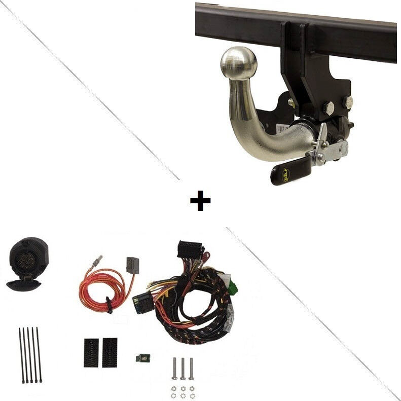Attelage Audi A5 Berline FU2 y compris S line (07/2024-) RDSOH + Faisceau spécifique 13 broches ECS Electronics