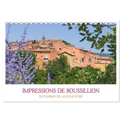 Impressions de Roussillon (Calendrier de bureau 2027 DIN A5 vertical), CALVENDO calendrier mensuel
