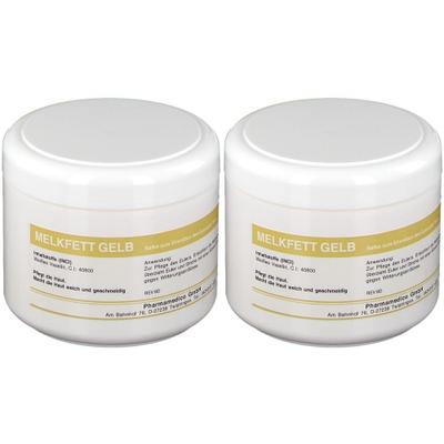 Melkfett Gelb Pusta Salbe vet. 2x 2x500 ml