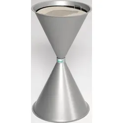VAR Standascher D400xH730mm silber - 1168