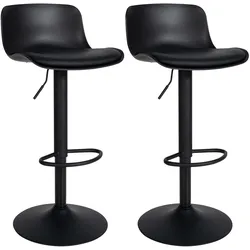 2er Set Barhocker Almada Kunstleder