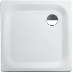 Laufen quadrat Duschwanne „Platina“ 800 × 800 mm mit Antislip, ohne Oberflächenveredelung, in Weiß