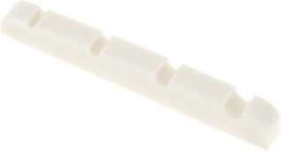 Harley Benton Parts Bass Nut 38 WH Weiß