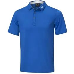 Mizuno Golf Classic Polo Herren blau