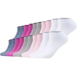 S.OLIVER s.Oliver Unisex Socken, 20er Pack - Sneaker, einfarbig, Größe 39-42 in Bunt Bunt