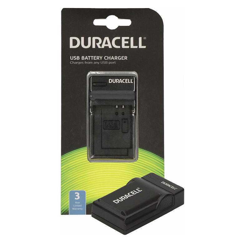 Duracell Ladegerät mit USB Kabel für DRSBX1/NP-BX1 (Kamera Akku Ladegerät) (DRS5963)
