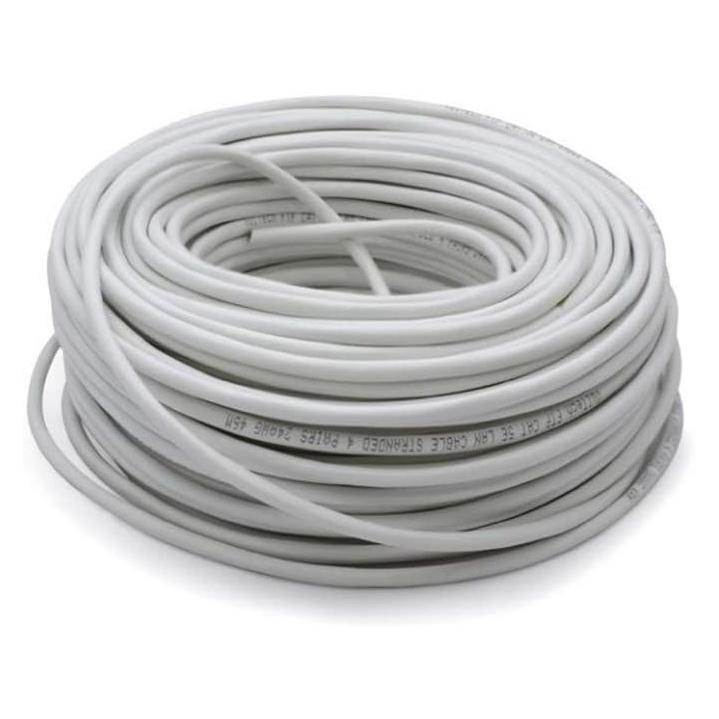 Vultech sc13502 305 network cable CAT6 FUTP FTP 101001000BaseT x grey vinyl chloride PVC strandd (CAT6, 305 m) (SC13502-305)