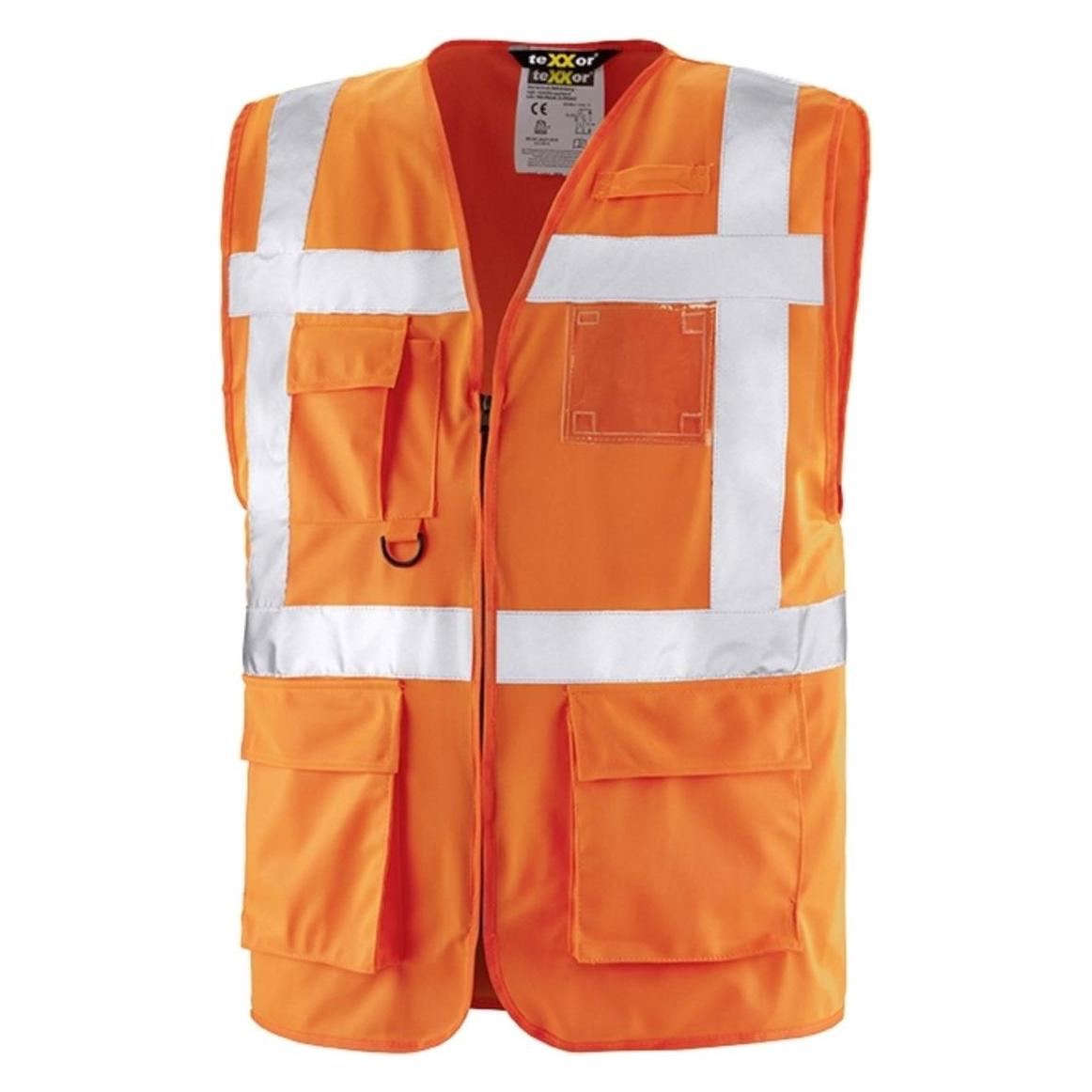 Runnex teXXor Warnschutz-Weste DUNDAS leuchtorange Gr. 7XL (7XL) (228247)