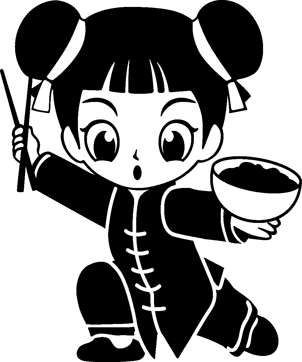 Ambiance-sticker Sticker Dao fille