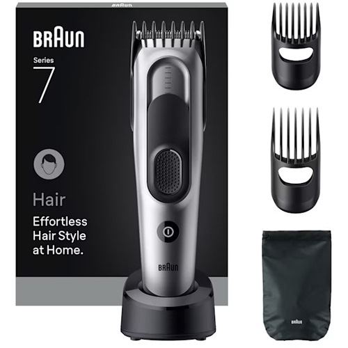 Braun Series 7 Hair Clipper HC7590 (silber/schwarz)