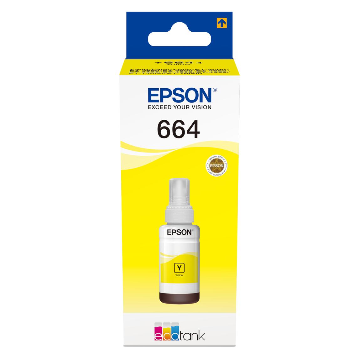 Epson 664 EcoTank-Tinte (Y) (C13T664440)