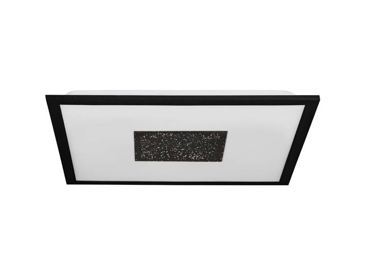 Eglo Deckenlampe Marmorata Schwarz/weiss Aluminium/Stahl B 44.5 cm - LED - Deckenlampe- LED Energiesparlampe
