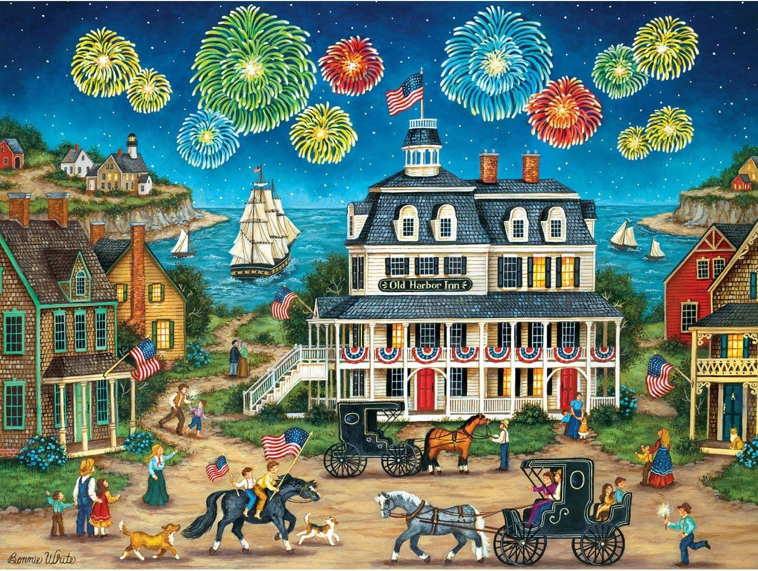 Master Pieces Puzzel Heartland Collectie Vuurwerk Finale 550 stukjes 45,7 x 61 cm