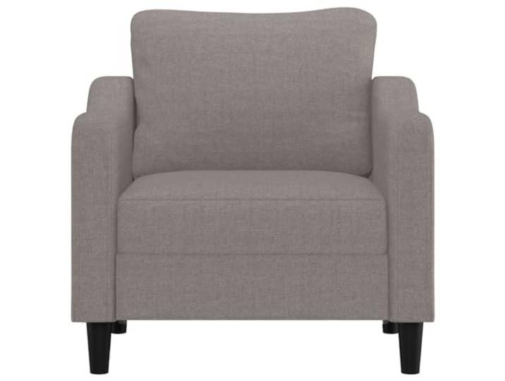 KTHLBRH Sessel Taupe 60 cm aus Stoff Gestell aus Metall, Füllung aus Schaumstoff, Tragkraft 110 kg, modernes Design für Wohnzimmer