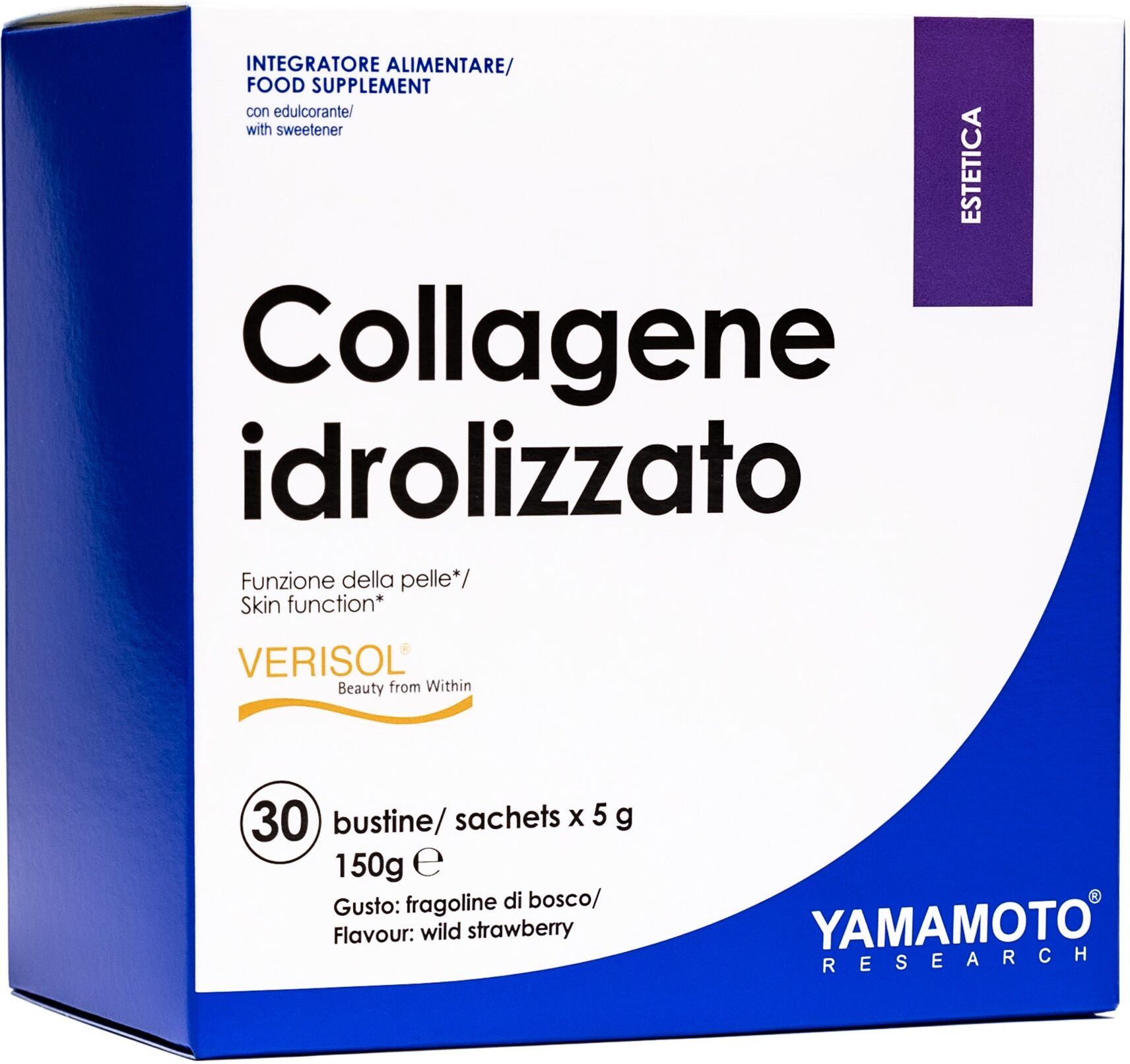 YAMAMOTO RESEARCH Collagene Idrolizzato Verisol® 30 Bustine Da 5 G 