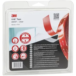 3M VHB Klebeband 4910F, Transparent, 19 mm x 11 m, 1 mm, Blister