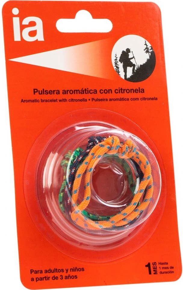 INTERAPOTHEK Pulsera Tela Citronel 3uds