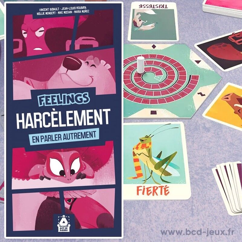 Act in Games Feelings : Harcèlement, En parler autrement