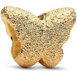 Pandora 764046C00 Goldfarbener Charm Schmetterling Mini