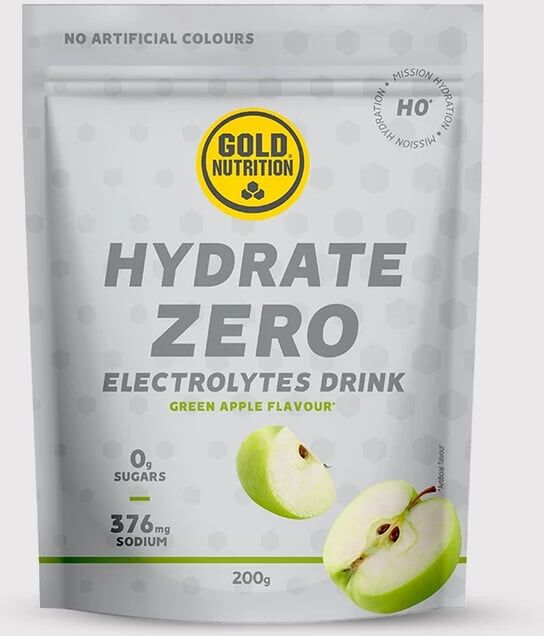 Gold Nutrition Hydrate Zero H0 200g Manzana