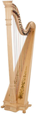 Lyon & Healy Prelude 40 Lever Harp NA Natur