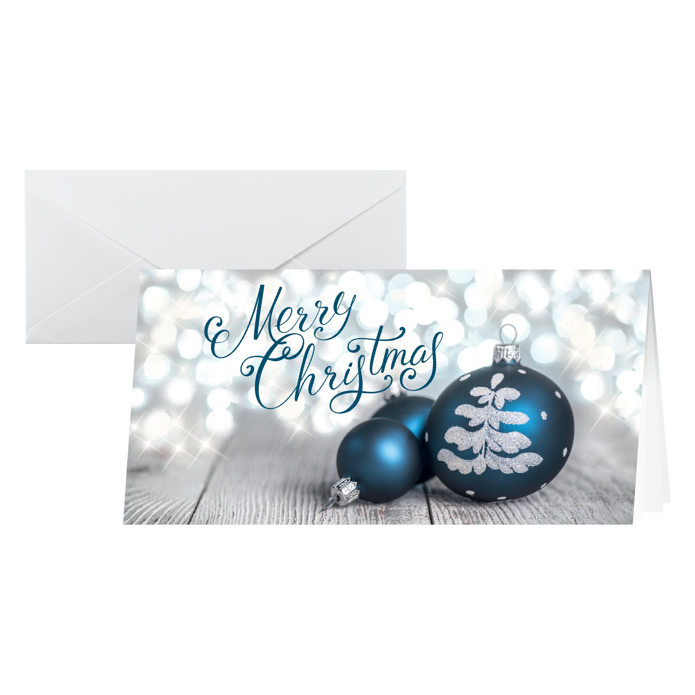 Sigel Weihnachts-Karte (25 Stk.) (DS058)