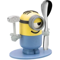 Eierbecher Die Minions mit Löffel - Mehrfarbig Anderer Kunststoff Wmf 15.5x8 cm