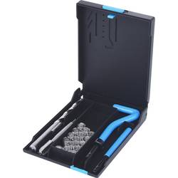 KS Tools 150.6070 Nirostahl Gewinde-Reparatur-Satz M10x1,25x13,8mm, 19-tlg