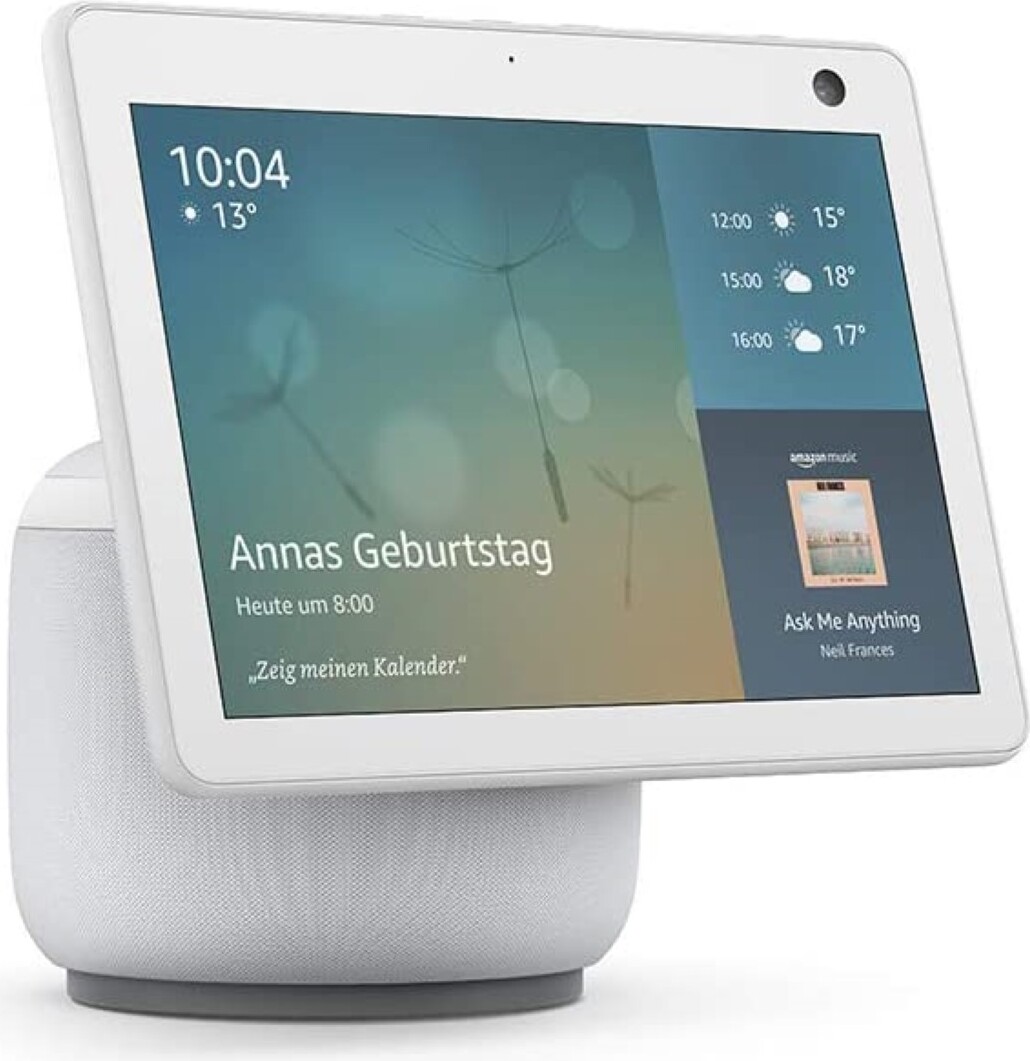 Echo Show 10 (3. Generation, 2020) | Hochauflösendes Smart Display mit Bewegungs