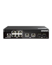 QNAP 6 port 2.5Gbps 2 ports NAS 2.500 Mbps (QSW-M2106R-2S2T)