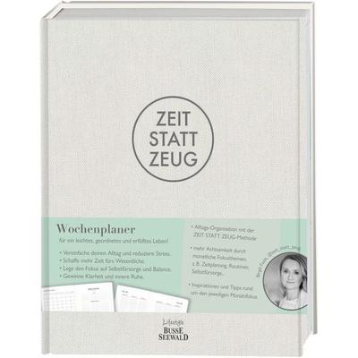 Zeit statt Zeug: Wochenplaner, Gebundene Ausgabe von Birgit Fazis, BusseSeewald, 978-3-7358-5367-7