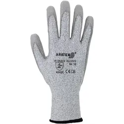 ASATEX Schnittschutzhandschuhe grau / grau Schnittschutzlevel C Gr. 9 - 3721E/9
