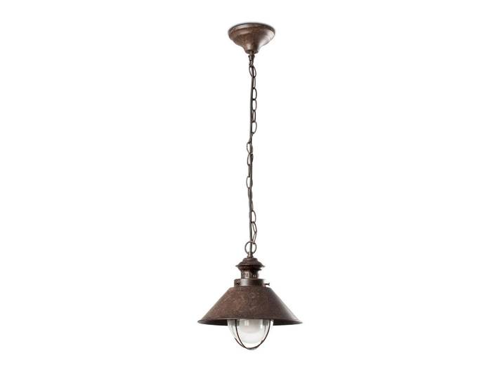 Aussenhängeleuchte, Rostfarben, Metall, 26x101.5x26 cm, Lampen & Leuchten, Außenbeleuchtung, Außendeckenleuchten