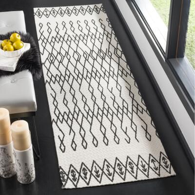 SAFAVIEH Handmade Cedar Brook Cornie Modern Cotton Rug