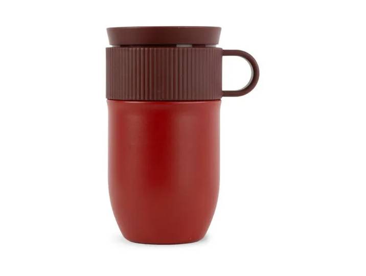 Sagaform Tasse de voiture thermos Ted 32 cm Bordeaux