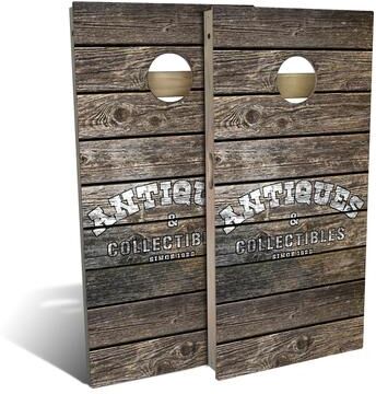 Skip's Garage Country Living Antiques Outdoor Cornhole Board Set