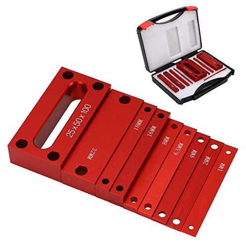 Yunseitypgwc90eq3f Hoogtemeter set met 9 precisie-aluminiumlegering blokken en lasergravure