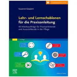 Lehr- und Lernschablonen für die Praxisanleitung, Schulbücher von Susanne Geppert