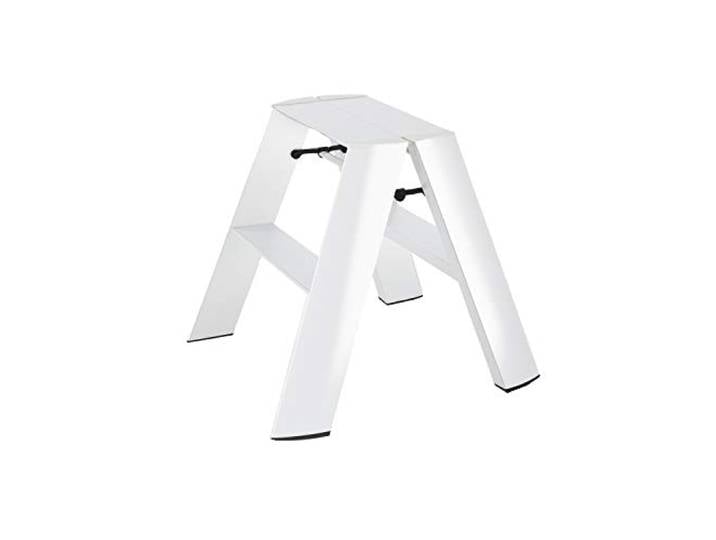 Hasegawa Ladders Lucano Tritthocker, Breite 2, Weiß