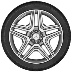 Mercedes-AMG M-GLE W166 5-Doppelspeichen-Rad 21 Zoll A16640123027X21