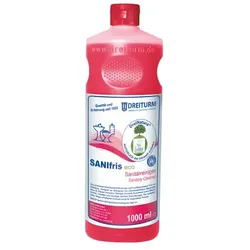 Dreiturm SANIfris eco DreiNatura 1 L schonender Sanitärunterhaltsreiniger auf Fruchtsäurebasis