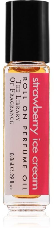 The Library of Fragrance Strawberry Ice Cream huile pour le corps roll-on mixte 8.8 ml